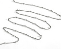 Stainless Steel Satellite Chain, 5' Package