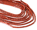 Red Jasper Tube 4x2mm