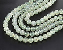 Green Tourmalinated Quartz Round 8mm
