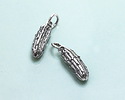 Nina Designs Sterling Silver Pickle Charm 5x19mm