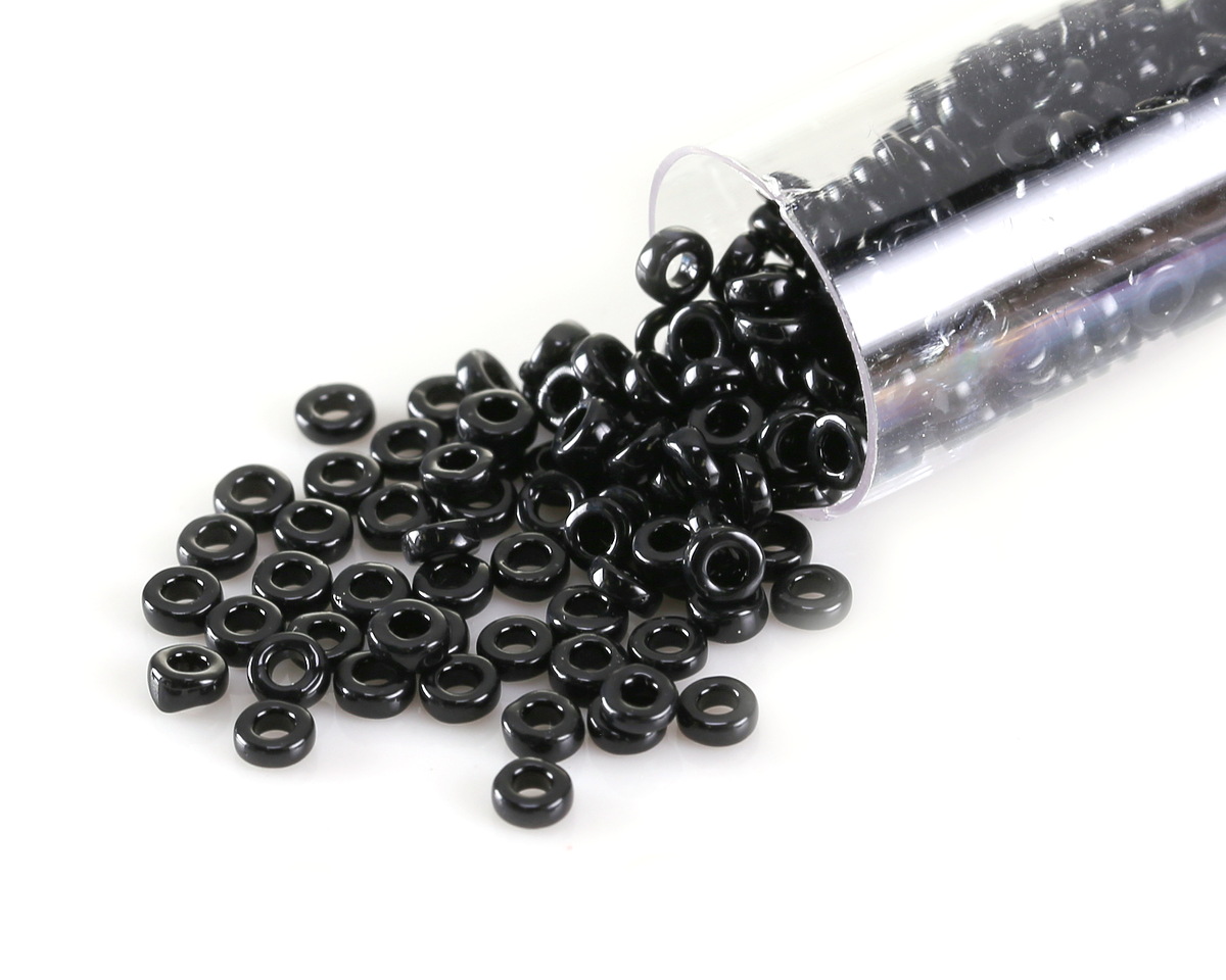 Miyuki Black Spacer Bead 3mm - 250 gram Package