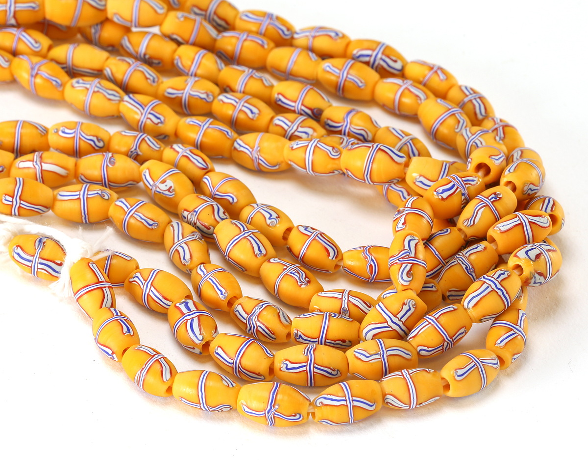 Indonesian Yellow French Cross Rice 12-13x7mm