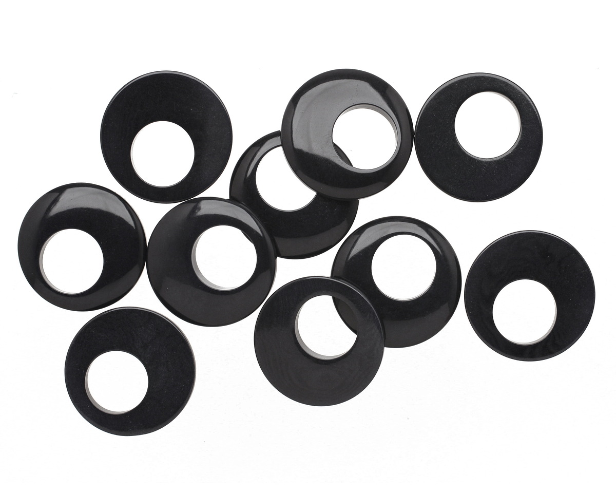 Tagua Nut Midnight Gypsy Hoop 25mm