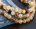 Gold Red Rutilated Quartz (A) Round 8mm