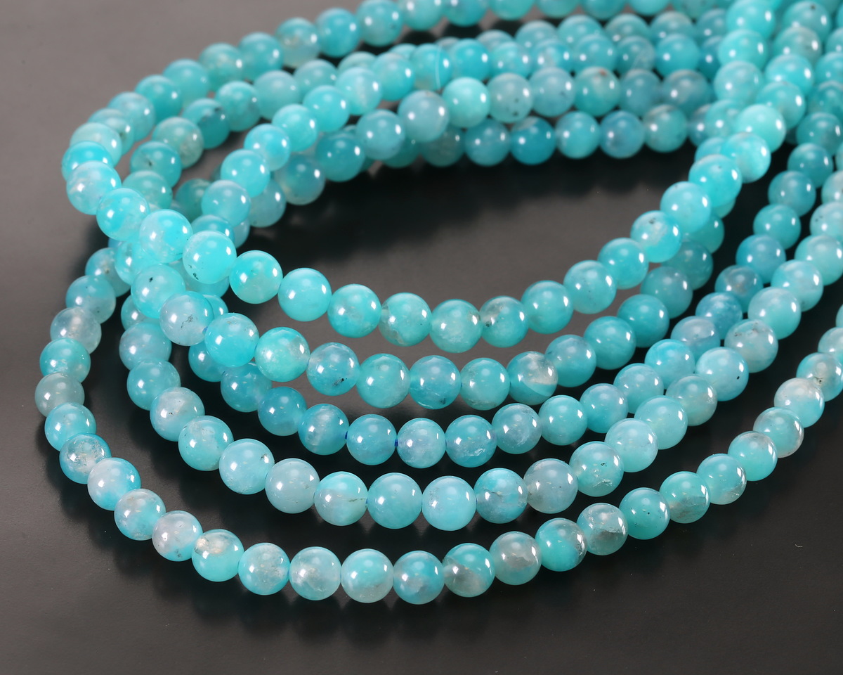 Amazonite (AA transparent) Round 6mm