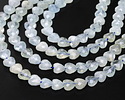 Aquamarine (A) Microfaceted Heart 8mm