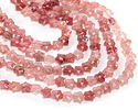 Strawberry Quartz Microfaceted Star 8mm