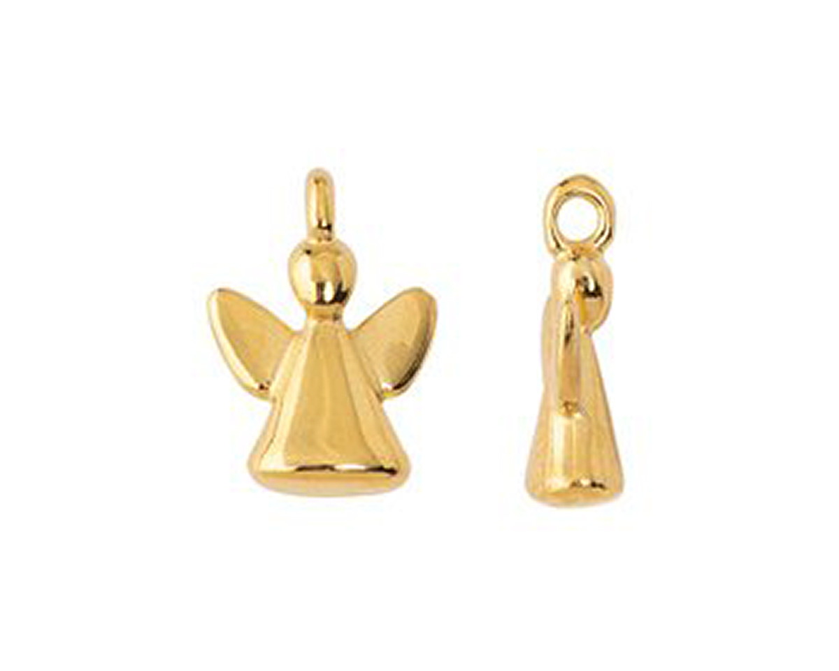 24K Gold (plated) Angel Focal 10x14mm