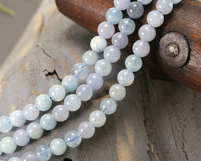 Aquamarine (multi-blue) Round 6mm