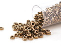 Miyuki Metallic Dark Bronze Spacer Bead 3mm