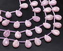 Kunzite (A) Puff Teardrop 10x14mm