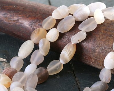 Botswana Agate (matte) Tumbled Nugget 5-10mm