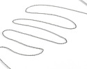 Stainless Steel Tiny Cable Chain, 1.5x1mm links, 25ft Spool