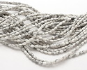 White Howlite Rice 6x4mm