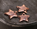 Mykonos Antique Copper (plated) Star Drop 18mm