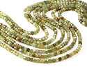 Green Garnet Microfaceted Cube 3mm