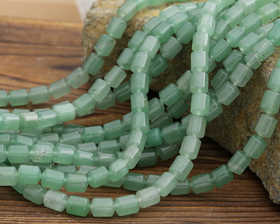 Green Aventurine Barrel 8x6mm