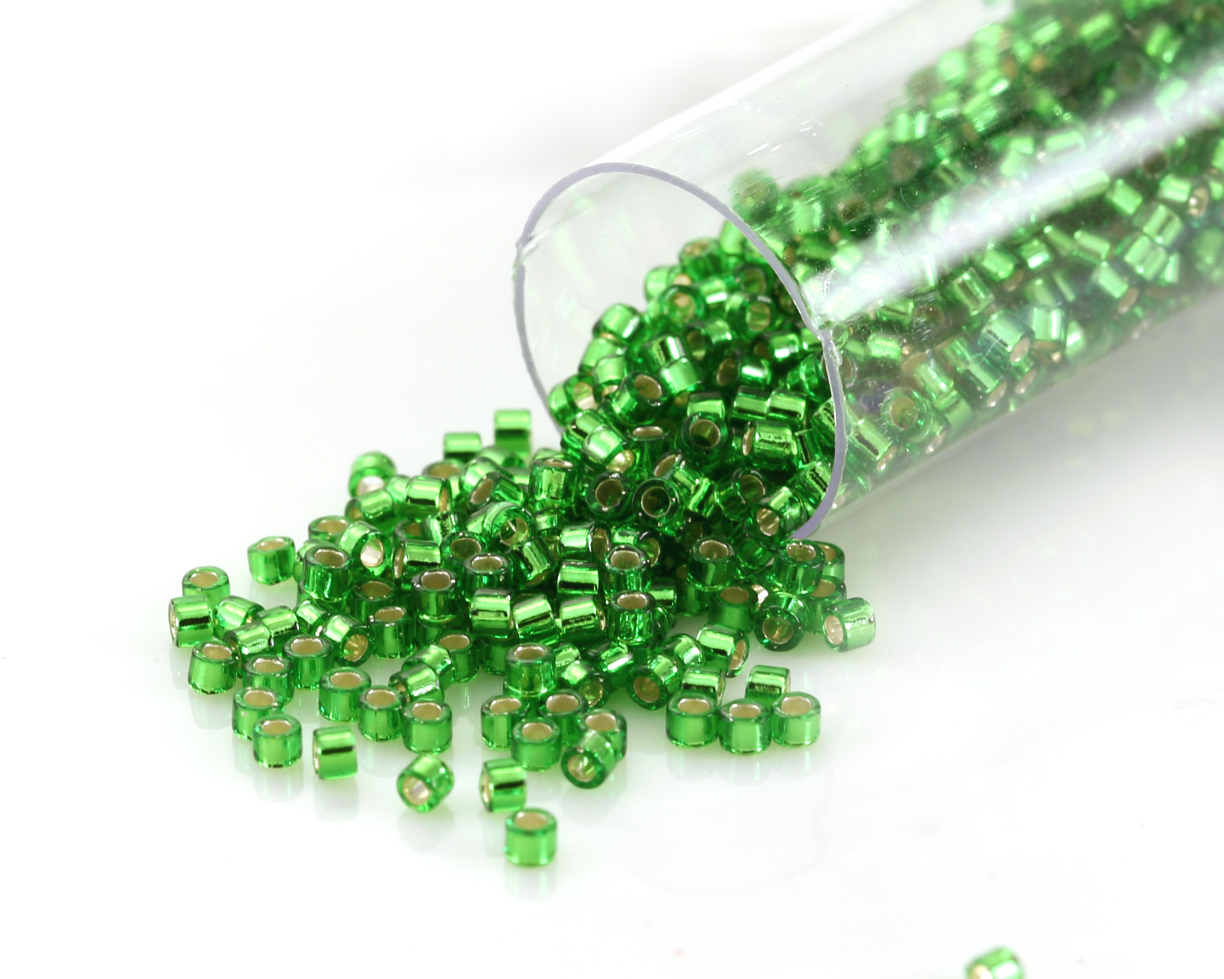 【Duru様用】MEATHOOK SEED / Embedded Miyuki Delica Seed Bead 10/0 Duracoat Galvanized Dark Mint