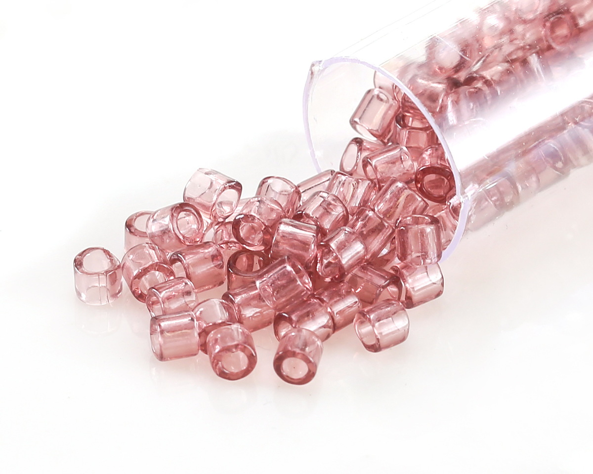 Miyuki Delica True Smoky Amethyst (DBL0711) 8/0 Seed Bead