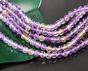 Ametrine (AA) Microfaceted Round 3mm