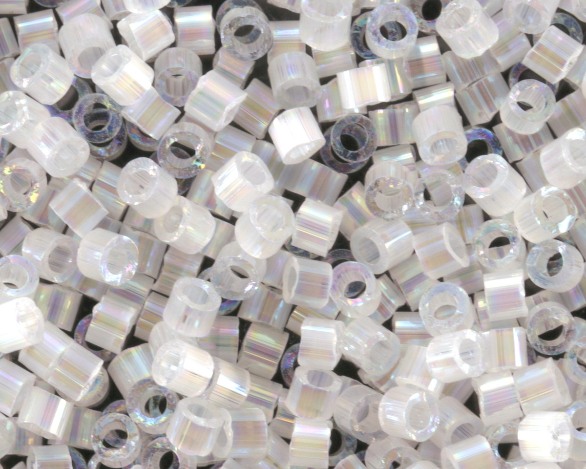 Miyuki Delica Crystal AB Silk Satin (DB0670) 11/0 Seed Bead