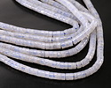 Blue Rose Quartz Heishi 2x4mm