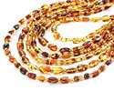Dendritic Amber (A) Irregular Rectangle 5-7x7-11mm