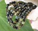 Green Tourmaline Microfaceted Round 4mm