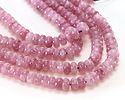 Rose Pink Agate Rondelle 5x8mm