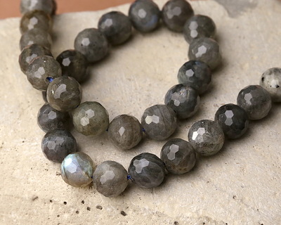 Labradorite Faceted Round 8mm