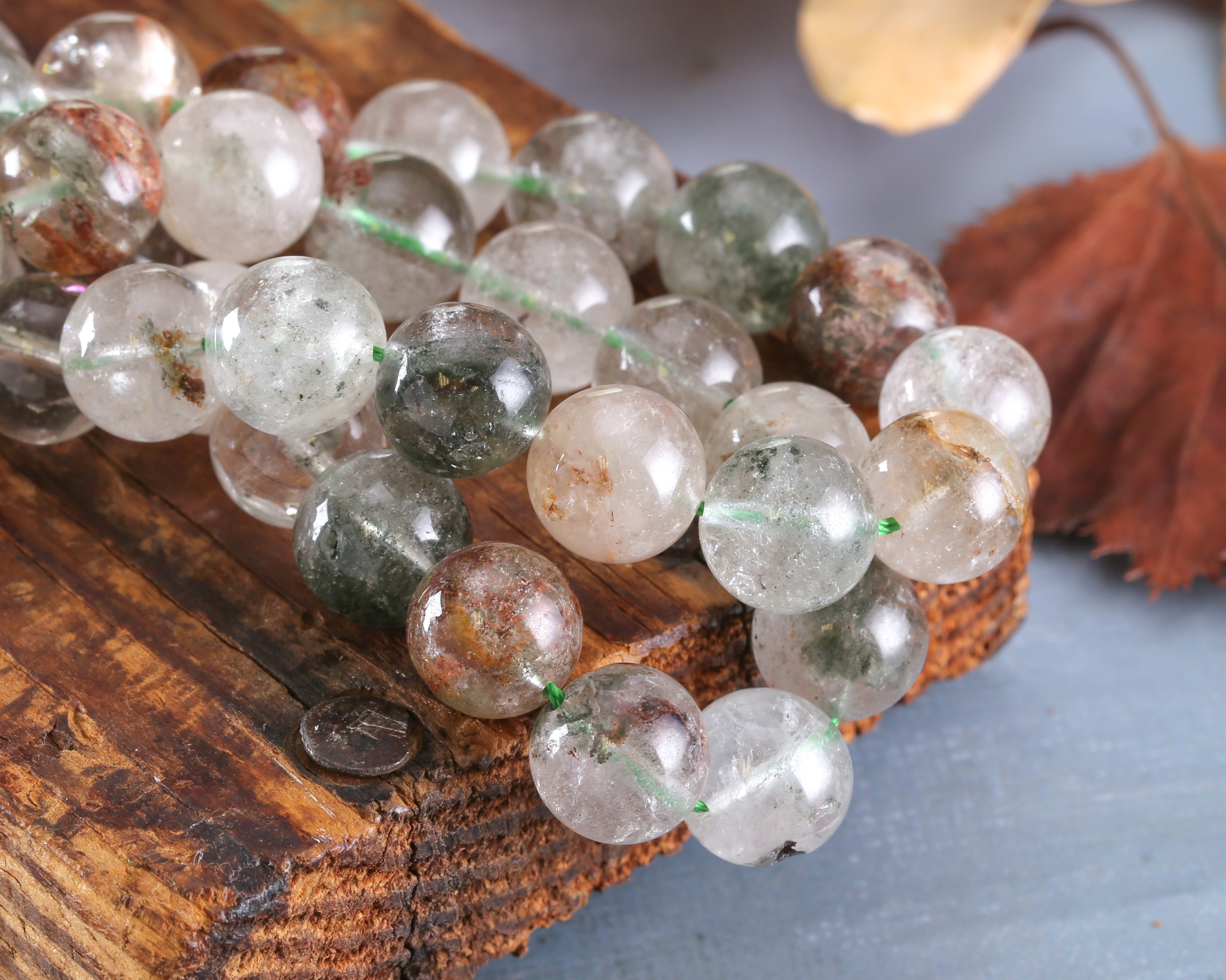 Lodolite Round 9-10mm