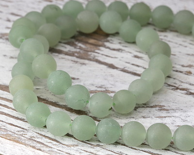 Green Aventurine (matte) Round 8mm