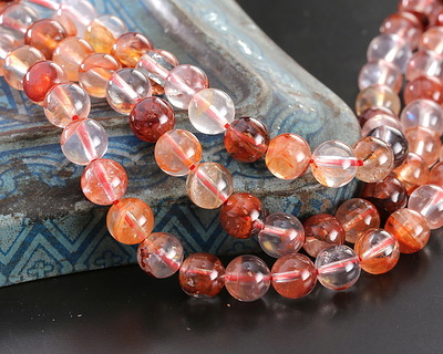 Red Hematoid Quartz (AA) Round 6mm