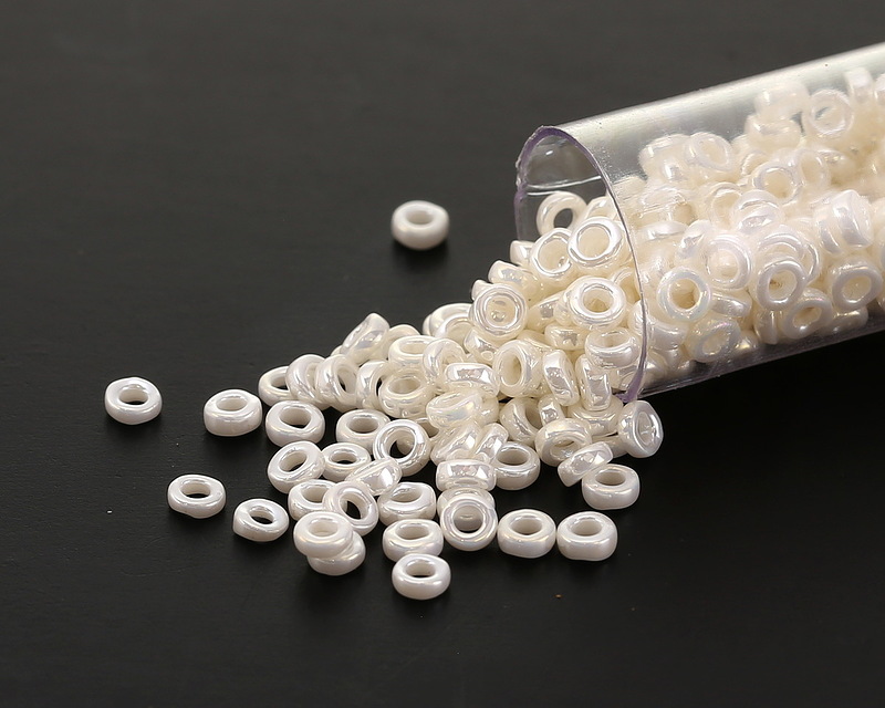 Miyuki Antique Ivory Pearl Ceylon Spacer Bead 3mm