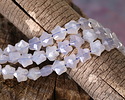 Blue Rose Quartz Microfaceted Star 8mm