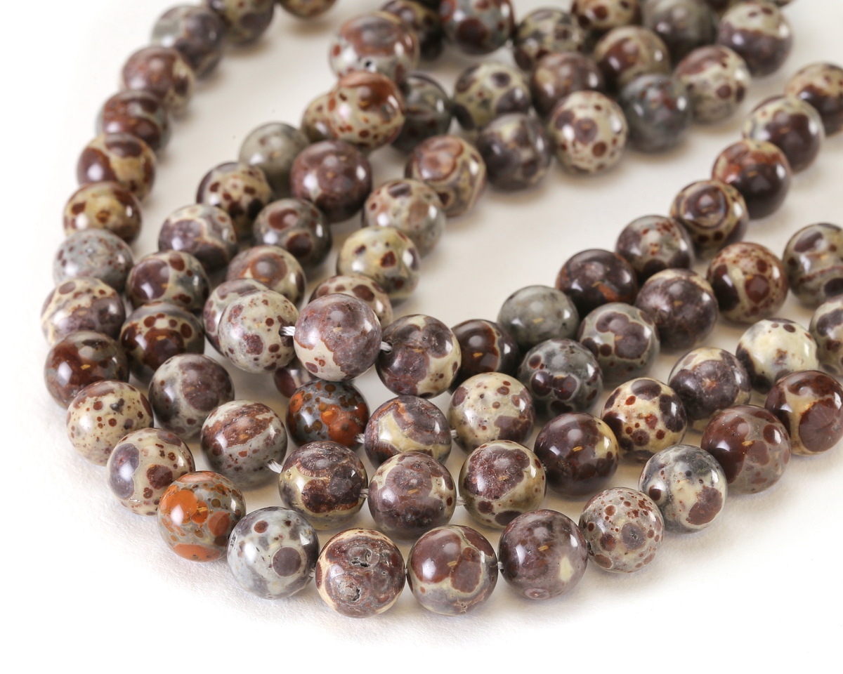 Orbicular Jasper Round 10mm