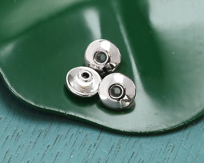 TierraCast White Bronze (plated) 6mm Classic Bead Aligner 3x6mm