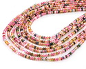 Tourmaline Faceted Saucer 1.5x2.5mm