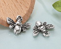 Antique Silver (plated) Bee Focal 15x13mm