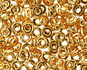 Miyuki 24kt Gold (plated) Spacer Bead 3mm