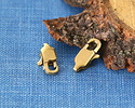 Waterproof 18K Gold PVD Plated Stainless Steel Lobster Clasp 11x5.5mm