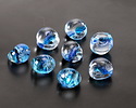 Unicorne Beads Glass Atlantis Gleam Teardrop 9-10mm