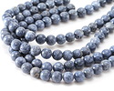 Blue Coral Round 8mm