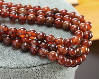Hessonite Round 6mm
