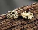 Antique Gold (plated) Daisies Bead Cap 3x11mm