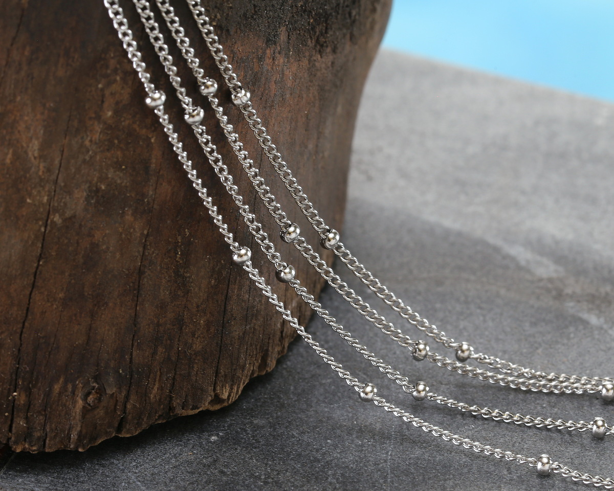 Stainless Steel Satellite Chain, 5' Package