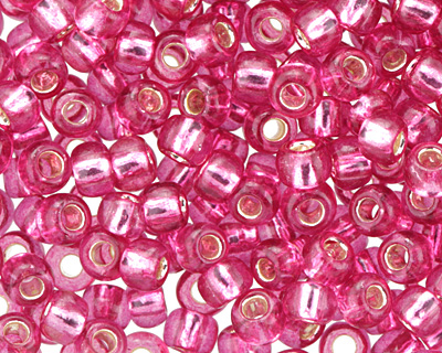 TOHO Mauve (with Silver Lining) Round 8/0 Seed Bead