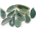 Lagoon Agate Freeform Slice w/ Natural Edge Focal 25-45x55-82mm