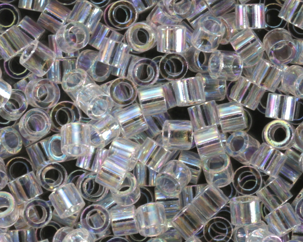 Miyuki Delica Crystal AB (DBS0051) 15/0 Seed Bead