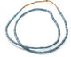 African Denim Blue Glass Seed Beads 3-5x3-5mm